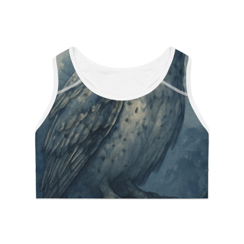 Ethereal Owl Watch - Sports Bra (AOP)