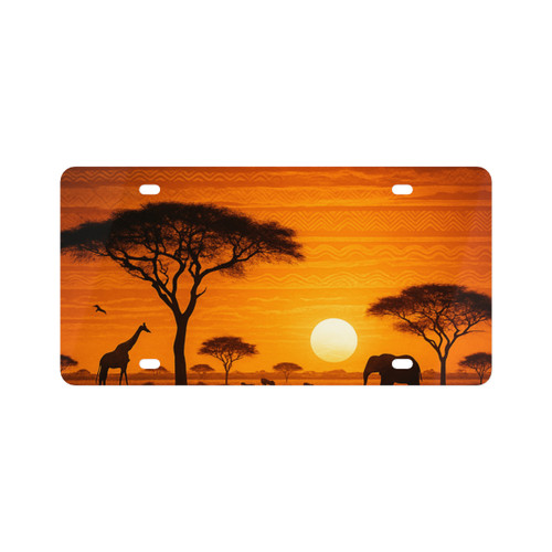 Savanna Dreamscape - License Plate