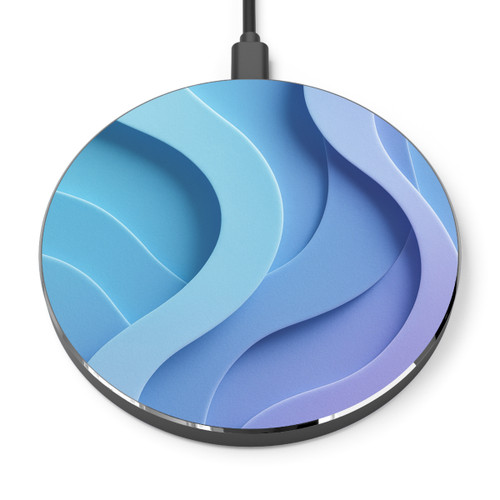 Ethereal Wave Symphony - Wireless Charger