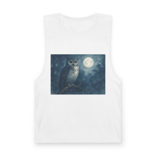 Ethereal Owl Watch - Unisex Barnard Tank 