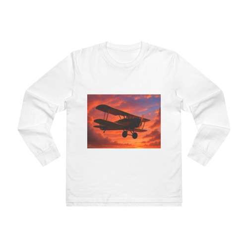 Vintage Flight Elegance - Men’s Base Longsleeve Tee 