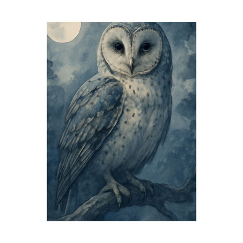 Ethereal Owl Watch - Rolled Posters
