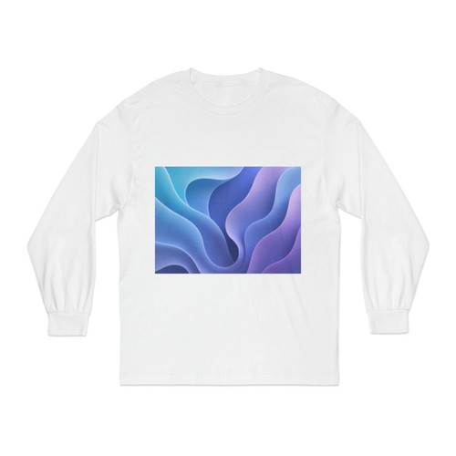Ethereal Wave Symphony - Unisex Classic Long Sleeve T-Shirt