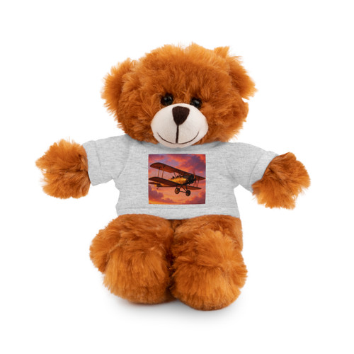 Vintage Flight Elegance - Stuffed Animals with Tee