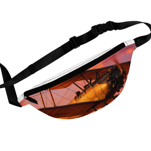 Vintage Flight Elegance - Fanny Pack