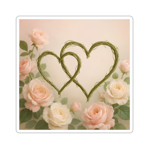 Eternal Love Blooms - Kiss-Cut Stickers