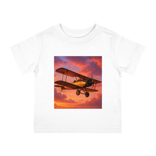 Vintage Flight Elegance - Infant Cotton Jersey Tee