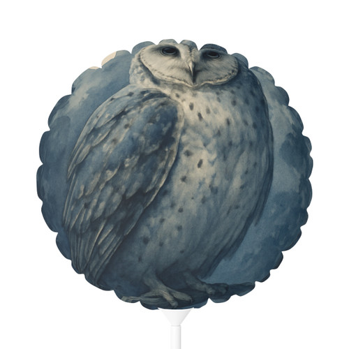 Ethereal Owl Watch - Balloon (Round and Heart-shaped), 11"