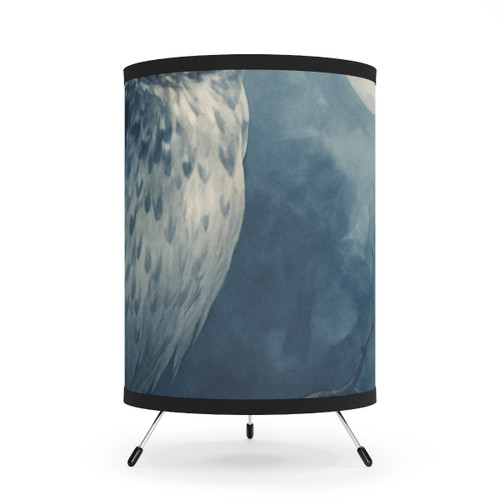 Ethereal Owl Watch - Tripod Lamp with High-Res Printed Shade, US\CA plug Ethereal Owl Watch - Tripod Lamp with High-Res Printed Shade, US\CA plug