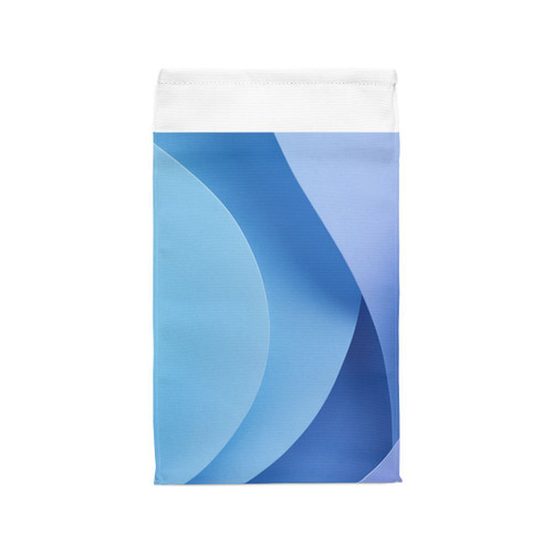 Ethereal Wave Symphony - Polyester Lunch Bag