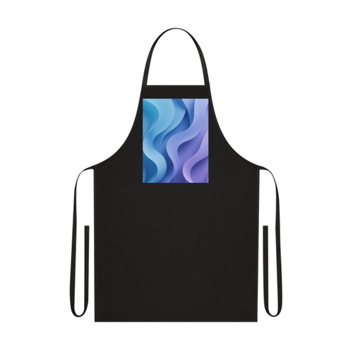 Ethereal Wave Symphony - Cotton Apron