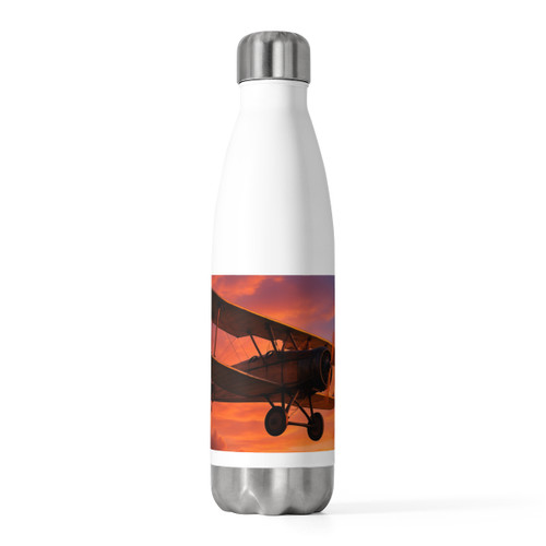 Vintage Flight Elegance - 20oz Insulated Bottle