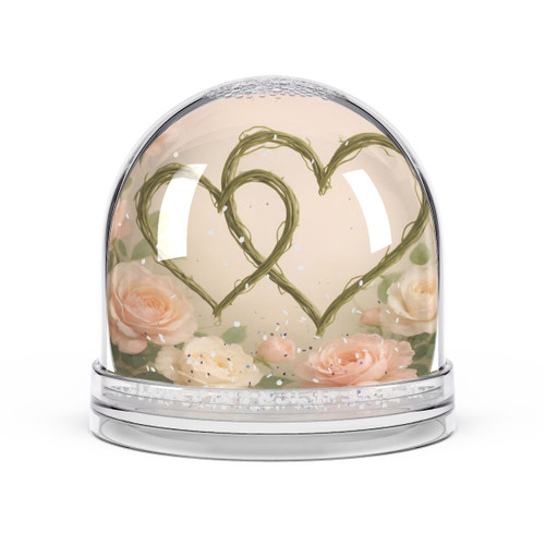Eternal Love Blooms - Snow Globe