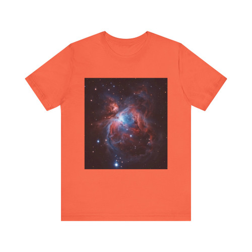 Celestial Symphony of the Orion Nebula - Unisex Jersey Short Sleeve Tee