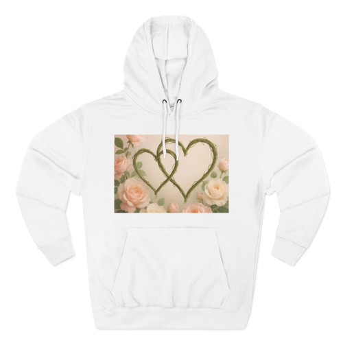 Eternal Love Blooms - Three-Panel Fleece Hoodie