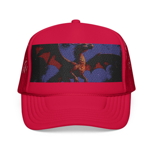 Celestial Emberwing - Foam Trucker Hat (Embroidery)