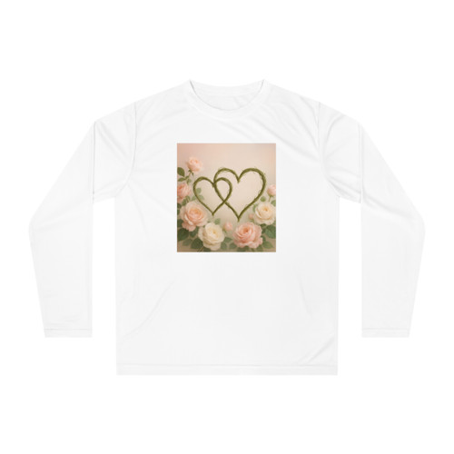 Eternal Love Blooms - Unisex Performance Long Sleeve Shirt Eternal Love Blooms - Unisex Performance Long Sleeve Shirt