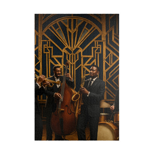 Gilded Jazz Nights - Puzzle (110, 252, 520, 1014-piece)