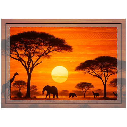 Savanna Dreamscape - Throw Pillow