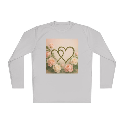 Eternal Love Blooms - Unisex Lightweight Long Sleeve Tee