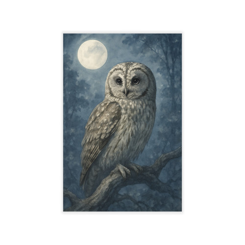Ethereal Owl Watch - Wall Decals