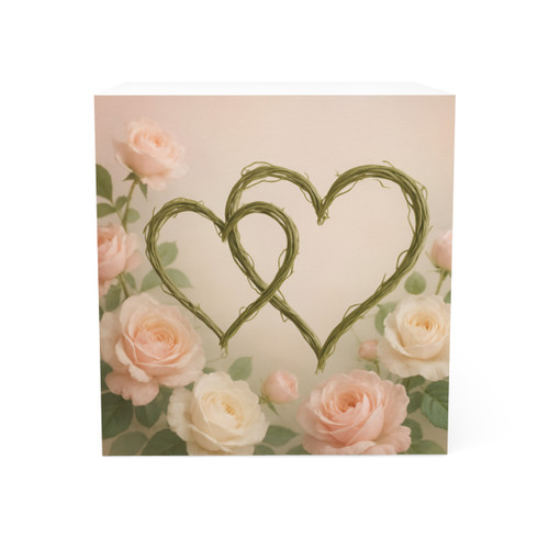 Eternal Love Blooms - Note Cube