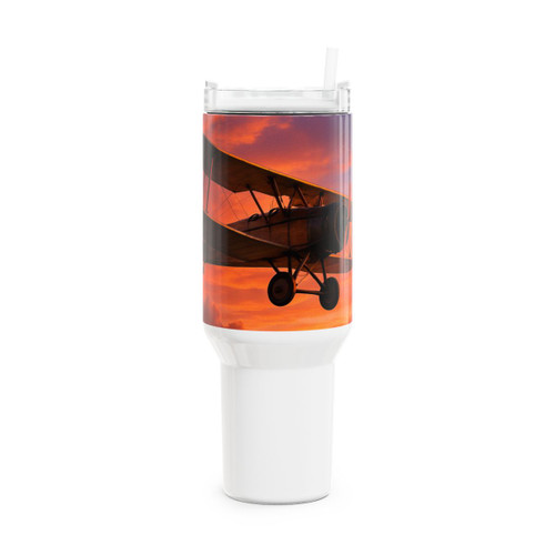 Vintage Flight Elegance - Tumbler, 40oz