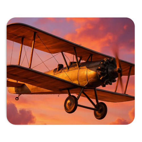 Vintage Flight Elegance - Mouse Pad (EU)