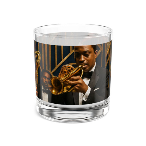 Gilded Jazz Nights - Rocks Glass, 10oz