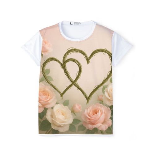 Eternal Love Blooms - Women's Sports Jersey (AOP)