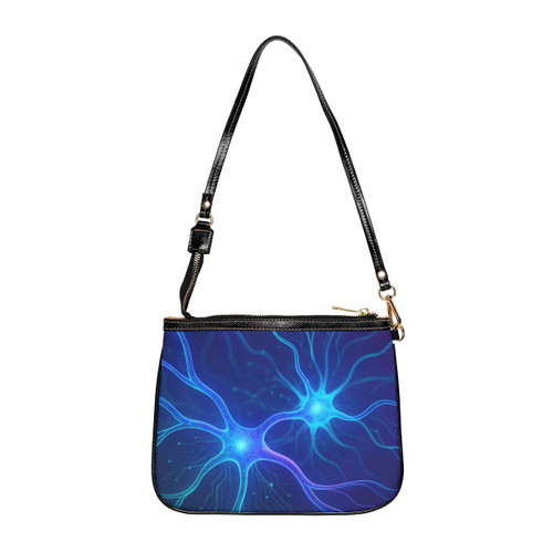 Neural Dreamscape - Small Shoulder Bag