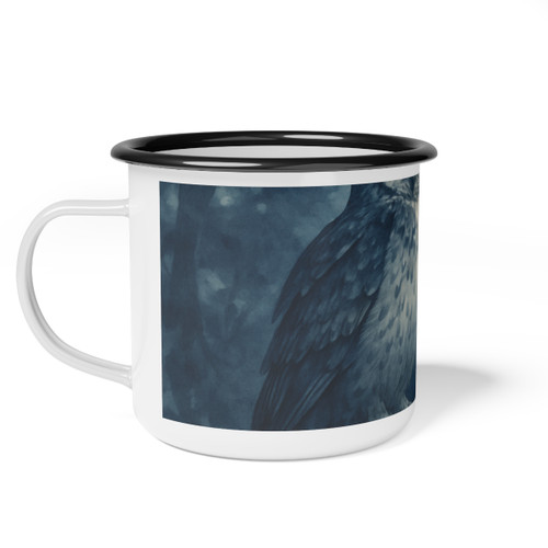 Ethereal Owl Watch - Enamel Camp Cup