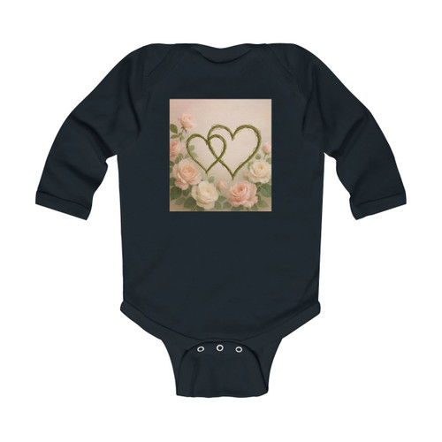 Eternal Love Blooms - Infant Long Sleeve Bodysuit
