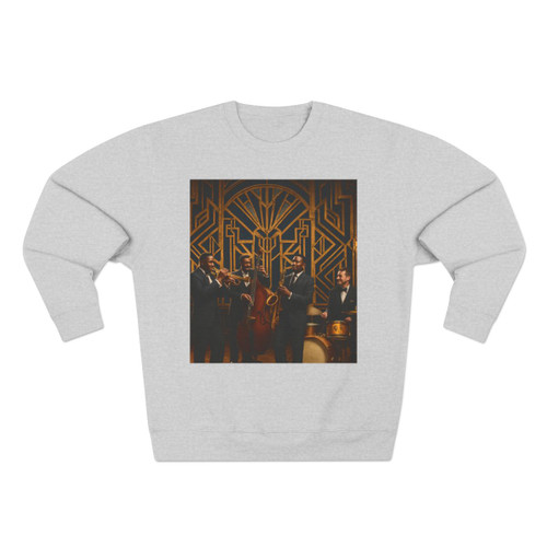 Gilded Jazz Nights - Unisex Crewneck Sweatshirt Gilded Jazz Nights - Unisex Crewneck Sweatshirt