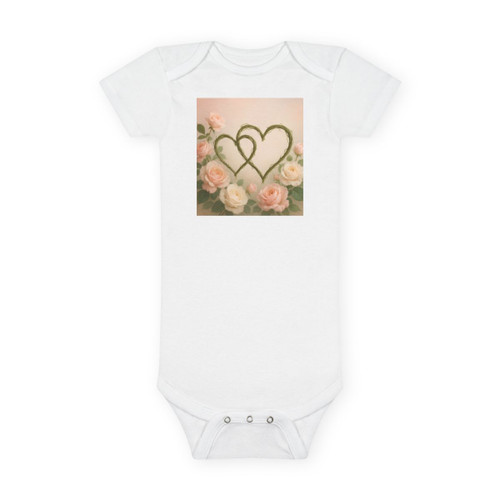 Eternal Love Blooms - Baby Short Sleeve Onesie®