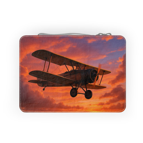 Vintage Flight Elegance - Paper Lunch Bag