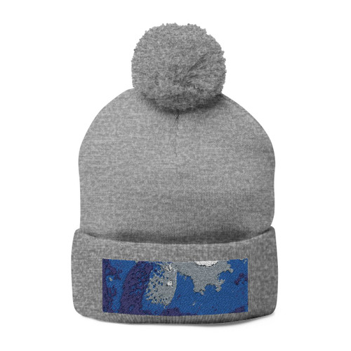 Ethereal Owl Watch - Pom-Pom Knit Cap (Embroidery)