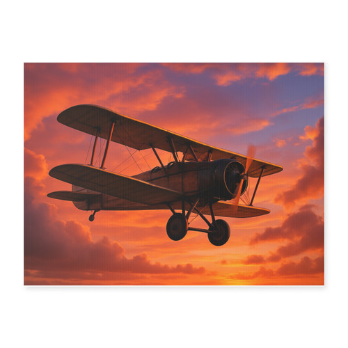 Vintage Flight Elegance - Yard Sign