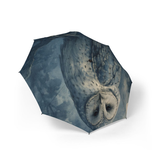 Ethereal Owl Watch - Semi-Automatic Foldable Umbrella