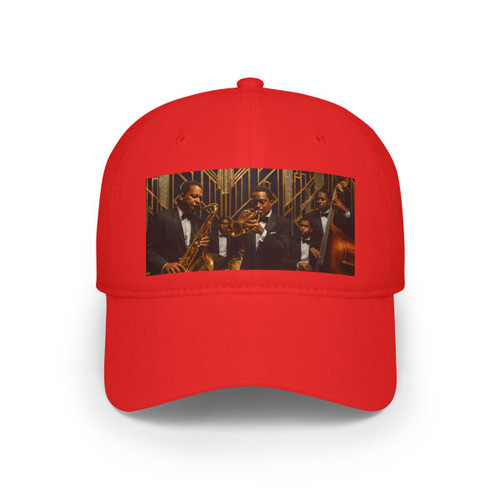 Gilded Jazz Nights - Low Profile Baseball Cap