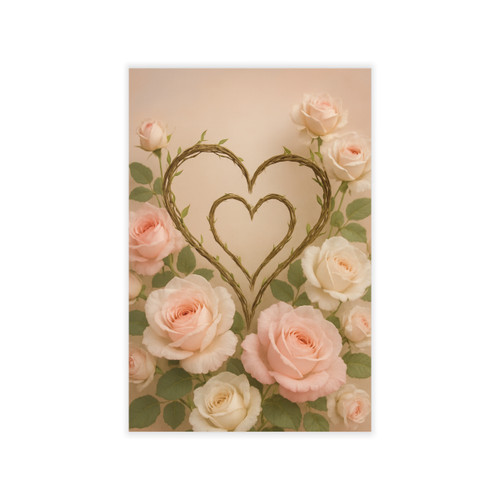 Eternal Love Blooms - Wall Decals