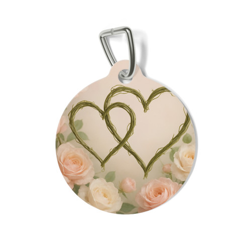 Eternal Love Blooms - Pet Tag
