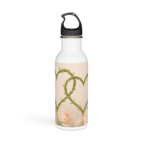 Eternal Love Blooms - Stainless Steel Water Bottle