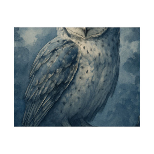 Ethereal Owl Watch - Satin Posters (210gsm)