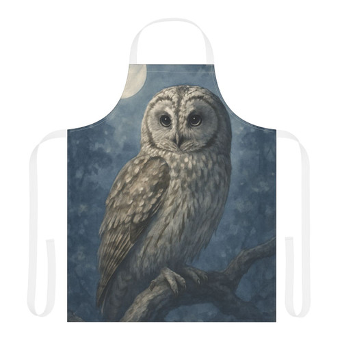 Ethereal Owl Watch - Apron, 5-Color Straps (AOP)