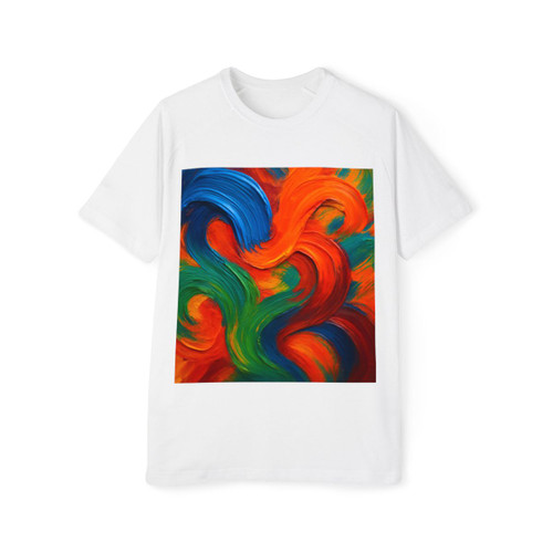 Whimsical Brushstrokes - Men's Raglan T-Shirt