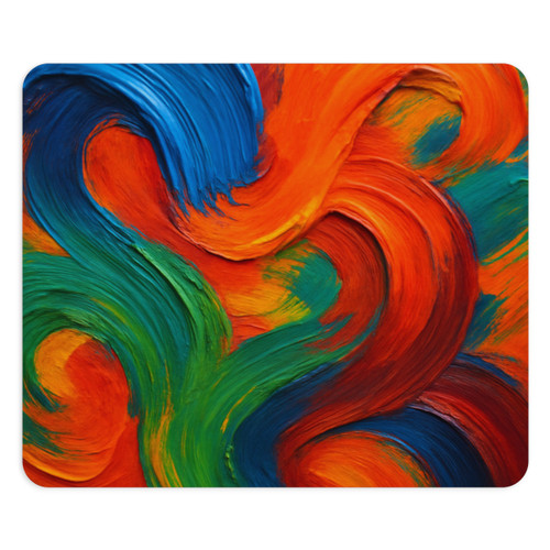 Whimsical Brushstrokes - Mouse Pad 