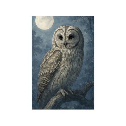 Ethereal Owl Watch - Photopaper Posters