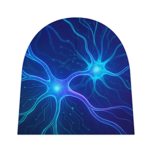 Neural Dreamscape - Baby Beanie (AOP)