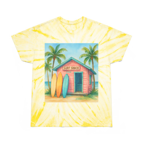 Vintage Surf Shack - Tie-Dye Tee, Cyclone